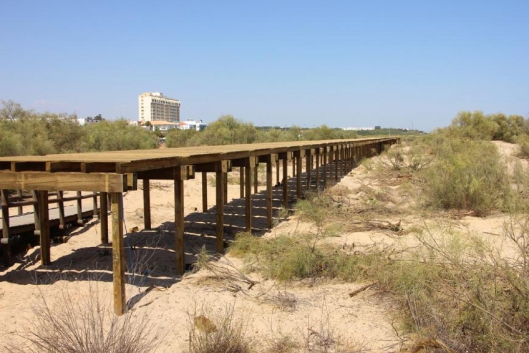 Já começaram as obras do Passadiço da Praia de Altura