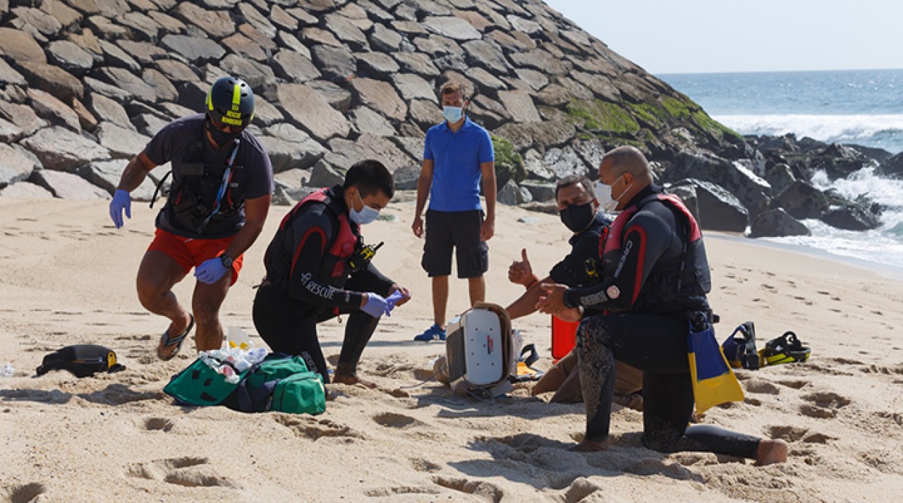 Espinho testa drone nas praias para acudir a vitimas com paragens cardíacas