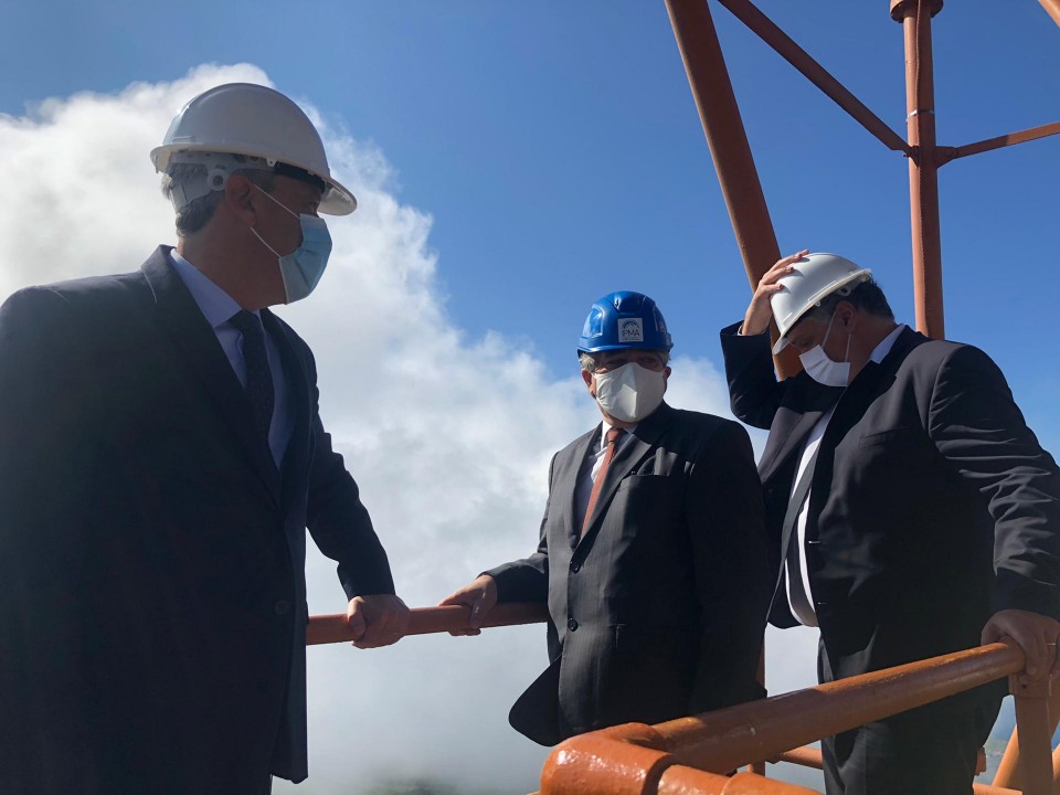 Ministro do Mar inaugurou Radar de Santa Bárbara