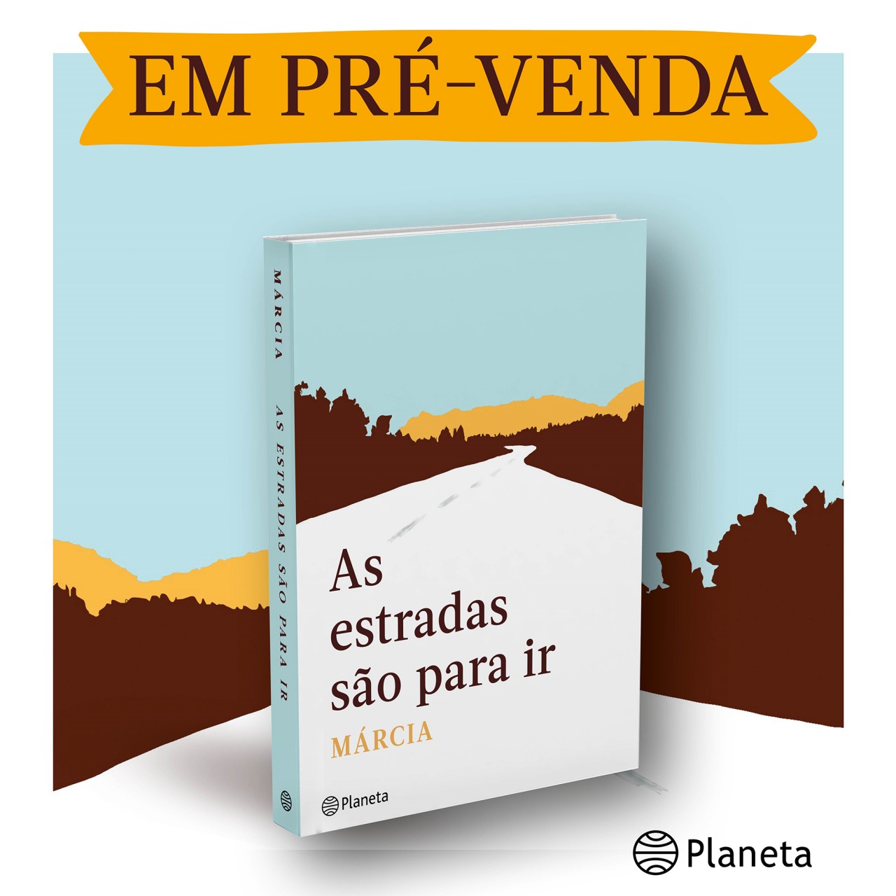 Márcia edita livro “As estradas são para ir”