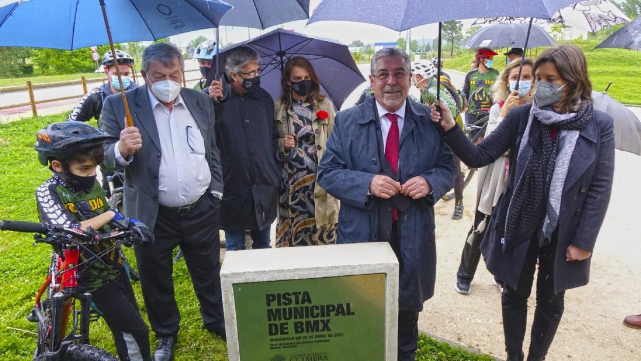 Coimbra inaugurou nova Pista Municipal de BMX
