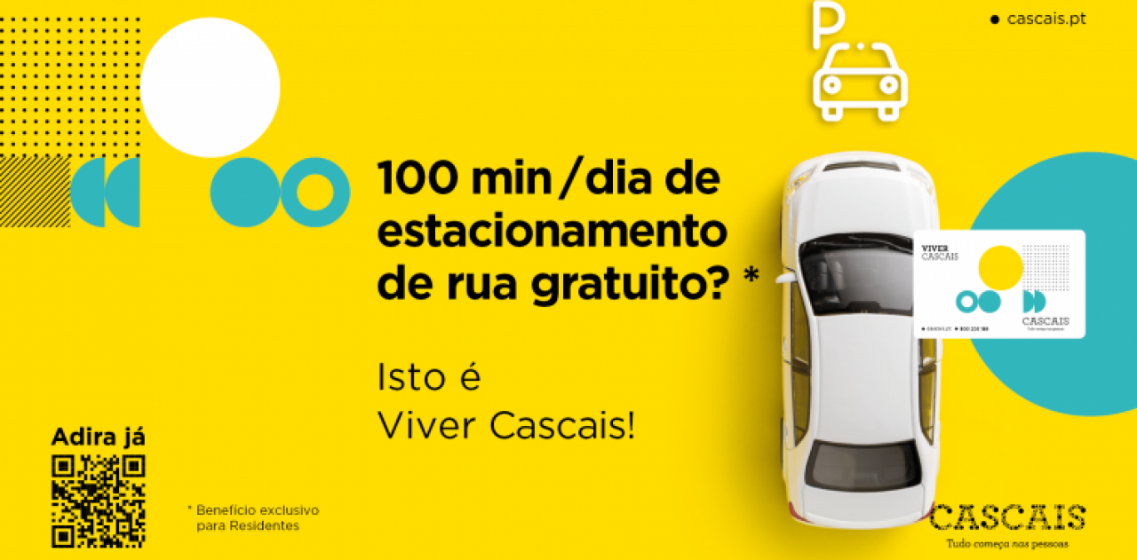 Estacionamento gratuito até 100 minutos
