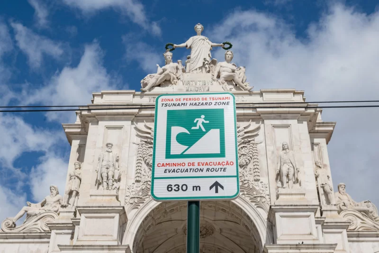 Baixa de Lisboa tem novo sistema de alerta de Tsunamis