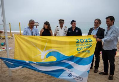 Praia da Califórnia é praia Qualidade de Ouro