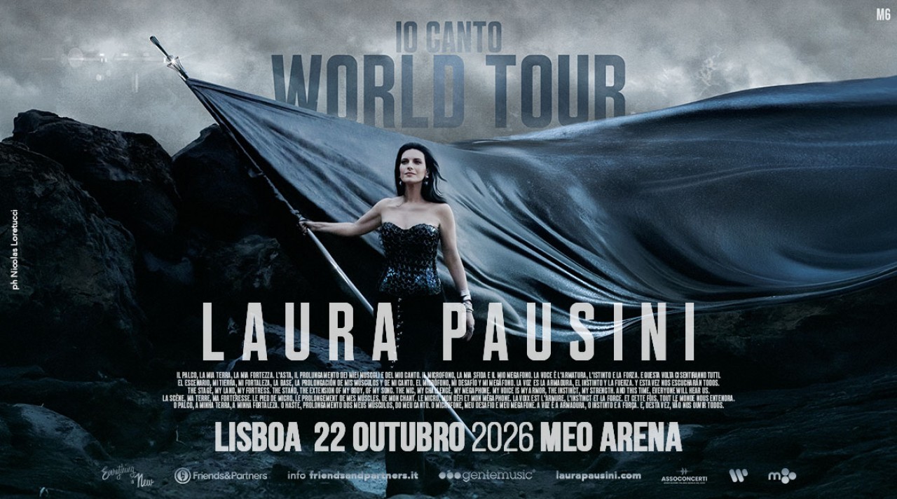 Laura Pausini de regresso a Portugal