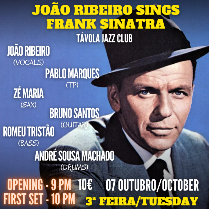 João Ribeiro sings Frank Sinatra - Live Jazz
