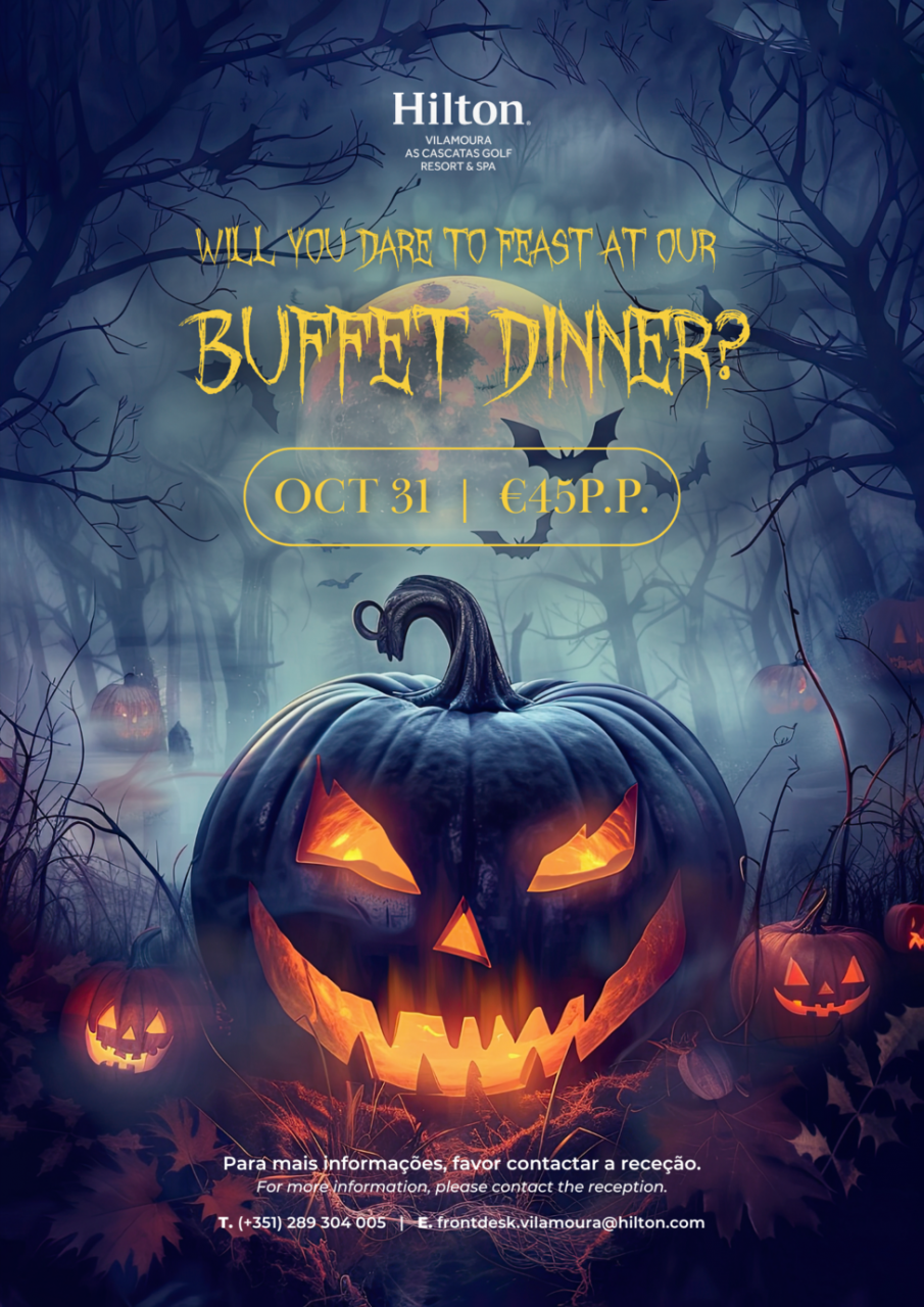Hilton Vilamoura celebra o Halloween com jantar especial