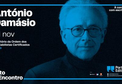 António Damásio apresenta livro no Porto pela primeira vez