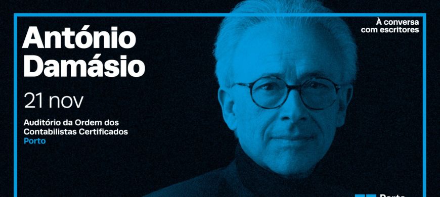António Damásio apresenta livro no Porto pela primeira vez