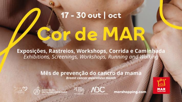 MAR Shopping Algarve veste-se de rosa e apresenta agenda de prevenção e solidariedade contra o cancro da mama